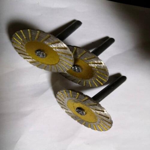 50mm small turbo diamond cutting discs for stone carving sintered diamond carving discs