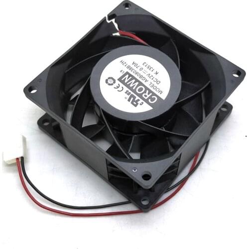 8038 12V AGB08038B12H Two-Wire Speed Computer Power Supply Chassis Fan 8CM Server