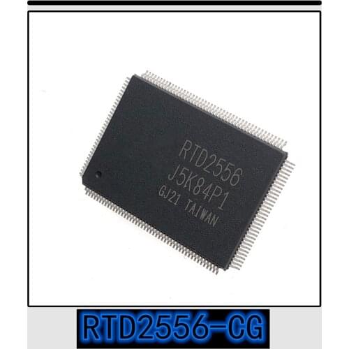 Free shipping 1PCS-5PCS New original genuine RTD2556-CG QFP-128 RTD2556 QFP128 display driver chip