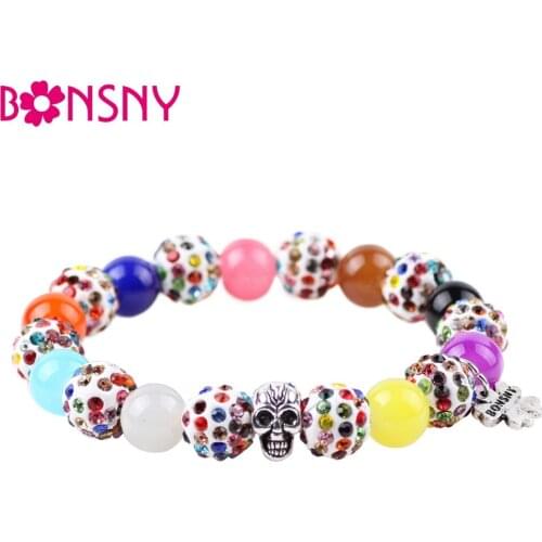 Плетеные браслеты Bonsny China At AliExpress