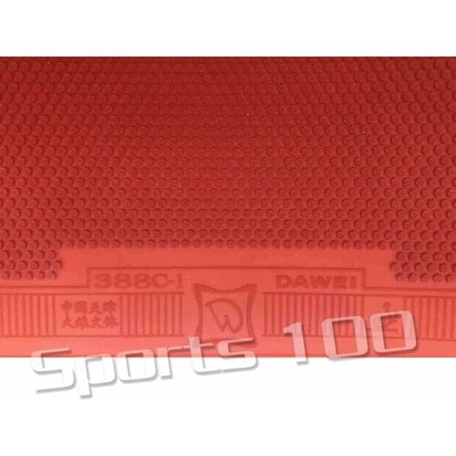 Dawei 388C-1 388C 1 medium pips-out table tennis pingpong rubber with sponge