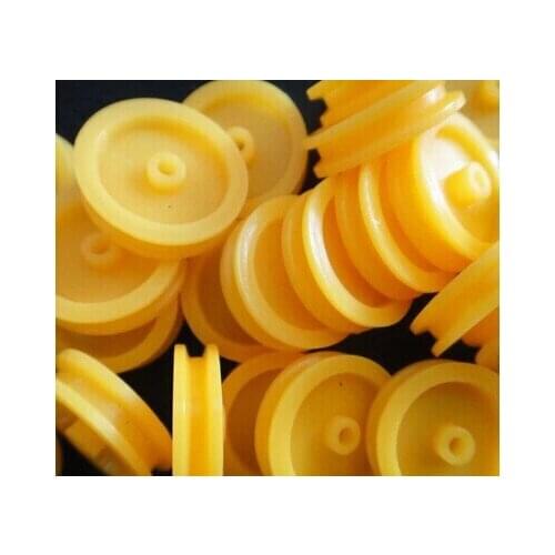 Cheap wholesale belt pulley gear 0.5 modulus DIY model remote control toy car parts technology making materials Aperture 2MM