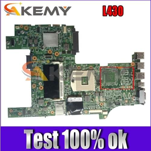Akemy 48.4SE03.0SB For Lenovo ThinkPad L430 Laptop Computer Motherboard 04Y2001 04W6671 04W3562 04Y2008 04Y2003 100% Test Wor