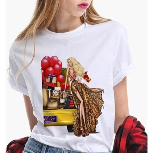 Fashion Woman graphic print Women t shirt 2021 Lady tshirt O-neck Short Sleeve Tshirt Casual T Harajuku Hipster T shirt femme