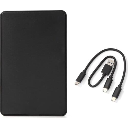 USB 3.1 SATA3 Hard Drive Disk Computer Safety 2.5 inch Enclosure Household Parts for SSD HDD Disk Box Type C 3.1 Case