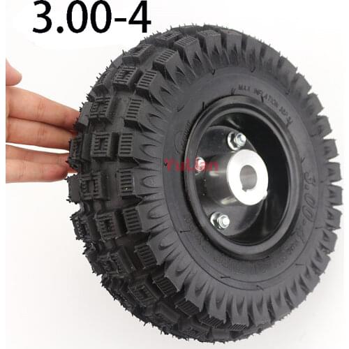 High quality tyre 3.00-4 Inner Tube and out tire for Knobby Scooter Go Kart Electric scooter Highway tire