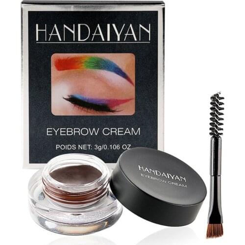 12 Color Waterproof Eyebrow Gel Super Eyebrow Cream Professional Long Lasting No Fading Eyebrow Gel Tint Makeup Tools