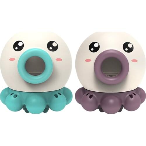 ABS Plastic Bath Toy Rotating Spray Station Water Spinner For