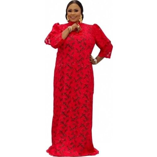 African Dresses For Women New Flower Dashiki Summer Plus Size Maxi Dress Ladies Traditional African Clothing Fairy Dreams 2021