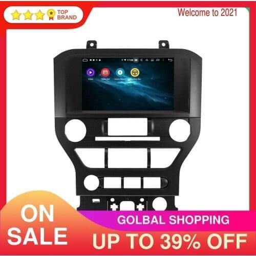 Auto Stereo For Ford Mustang 2015+ 128+4GB Carplay Android10 Big Screen Multimedia Player Radio Taoe Recorder Car GPS Navigation