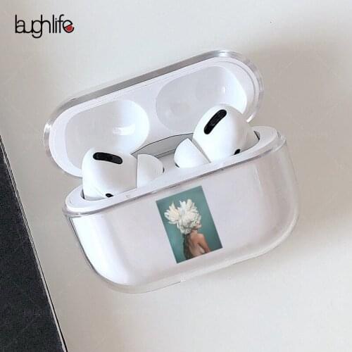 Flower Art Dating Case For Apple Airpods Case Soft Silicone Cover For Airpods pro Case Accessories Headphone Air Pods Case Cover