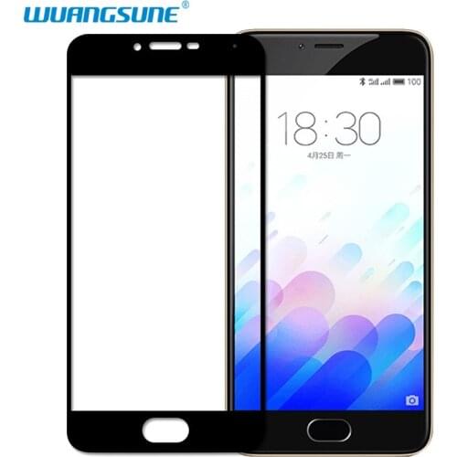 For Meizu M3S Full cover Tempered Glass 9H Explosion-proof HD Screen Protector for Meizu M3 mini 5.0 inch Phone glass film