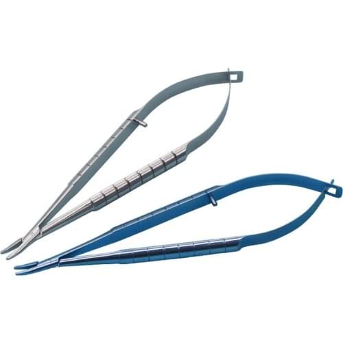 Double Eyelid Needle Holder Multifunctional Net-off Microscopic Ophthalmology Microscopic Needle Holder, Beauty Plastic Device