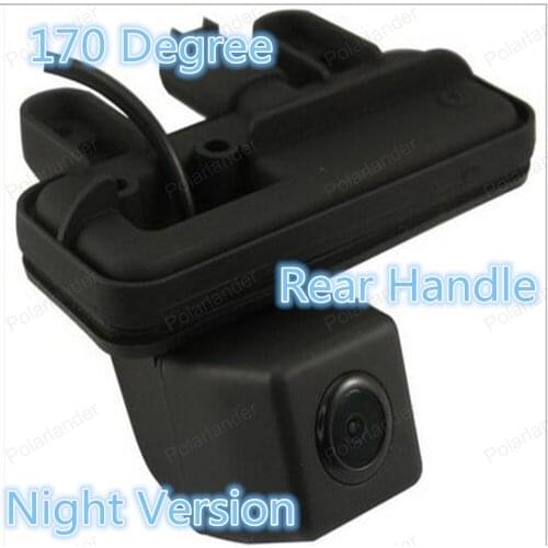 Polarlander Rear View Camera Rear Handle 170 Degree for 10/11/12/13/14/15 Mercedes Benz EClass Night Version