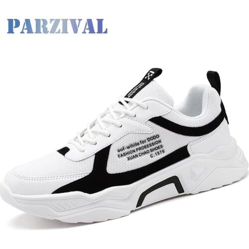 PARZIVAL Men Sneakers Fashion Hip Hop Shoes Spring Mens All Season Mesh Sport Shoes Casual Shoes Men Male Footwear Sneaker