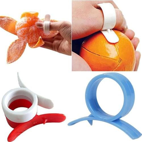 2021 New 5PCS Creative Orange Peelers Zesters Lemon Slicer Fruit Stripper Easy Opener Citrus Knife Kitchen Tools Gadgets Random