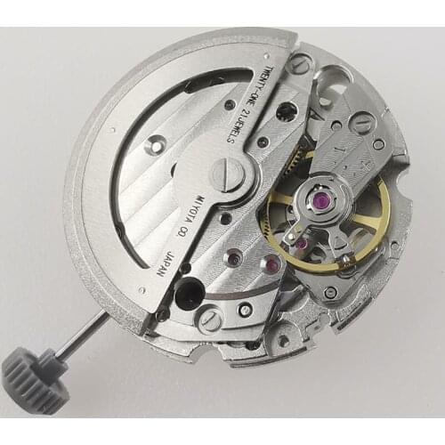 The new miyota 821A 21 jewels automatic movement mens mechanical movement With date display