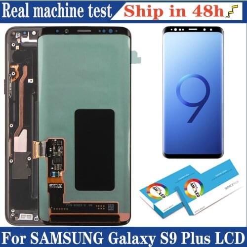 Original Amoled Display for SAMSUNG Galaxy S9 Plus G965 G965F LCD Touch Screen Digitizer Repair For S9 Plus Display
