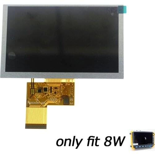 Self-Replacement, CCTV Tester Display Screen 5inch . ONLY FIT IV8W Damaged screen broke screen Replace monitor display screen