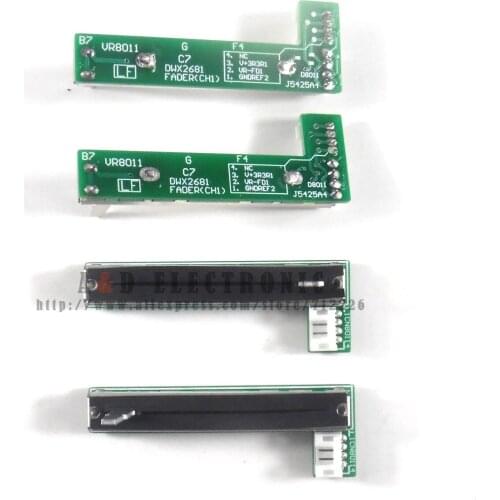 4PCS UPGRAD (DWX2681 / DWX2683) Fader Assembly for Pioneer DJM 700 Ch 1 or Ch 3