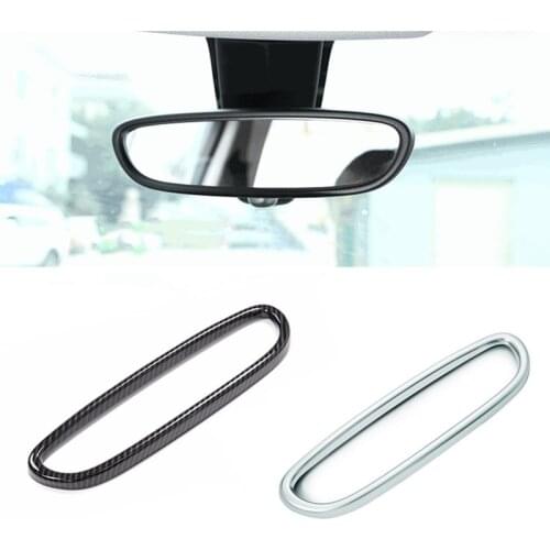 ABS Car Inner Rearview Mirror Frame Cover Interior Trim Fit For BMW X1 F48 2 Series Gran Active Tourer F45 F46 Car Accessories