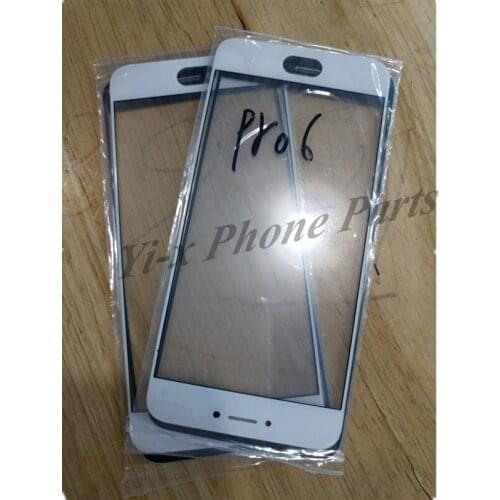 High Quality 10pcs/Lot For Meizu Pro 6 Outer Glass Lens Front Touch screen Panel Replacement Parts