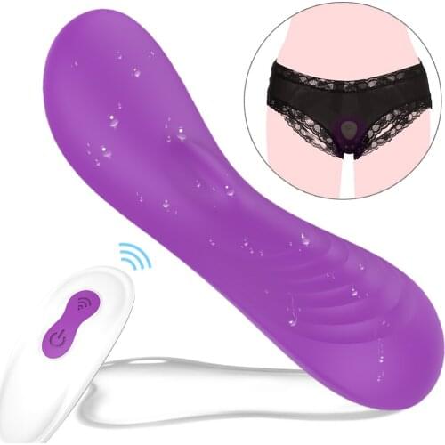 Wireless Remote Vibrator Invisible Wearable Pants Vibrator Sex Toy For Women Mastubation Clit Stimulator G Spot Vagina Vibrator