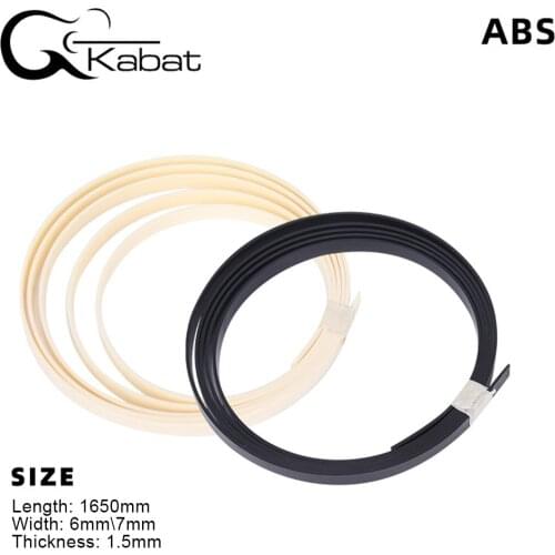 1Pc ABS Guitar Making Edging Strip Plastic Binding Edging Edging Edging Inlay Is Suitable For Guitar Bass Ukulele Accessories