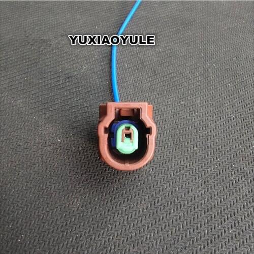 100pcs/lot 1 Pin Alternator Connector Oxygen Sensor Wiring Harness Pigtail Plug For Honda