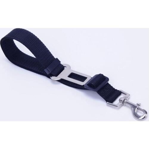 100 Pcs/Lot wholesale Adjustable Pet Dog Harnesses Seat Belt Lead Restraint Strap Car Safety NEW