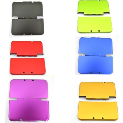 100PCS High quality Aluminum Hard Metal Box Protective Skin Cover Housing Case Shell Protector For NEW 3DSLL