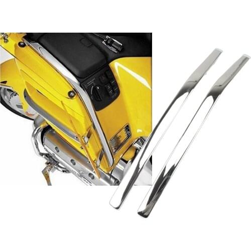 2pcs Motorbikes Fairing Chrome Strake for Honda GoldWing GL 1800 2001-2011
