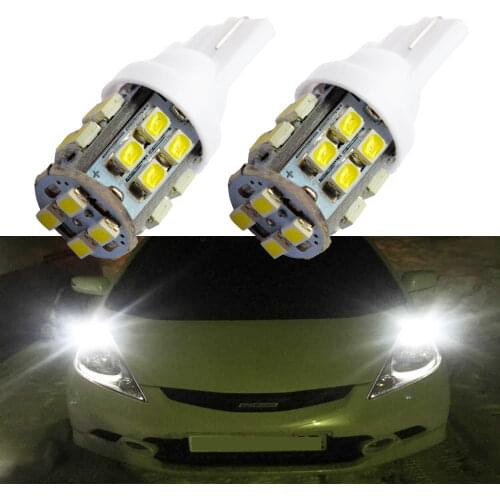 2X T10 W5W 20Led 1206 White Car Auto Wedge 194 168 Turn Signal Reverse Led License Plate Light Trunk Clearance Lamp Reading Bulb