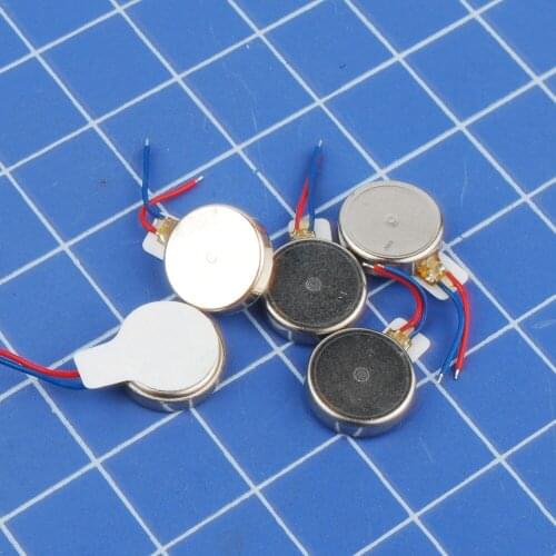 30Pcs 3V DC 1027 10mm x 2.8mm Coin Mobile Phone Vibration Motor