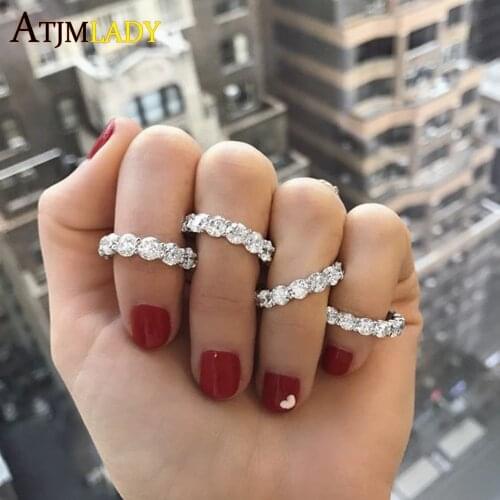Кольца с кристаллами ATJMLADY China At AliExpress