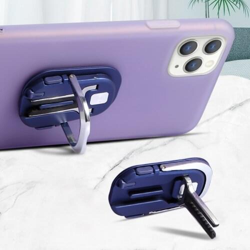 Car Mobile Phone Holder Auto Air Outlet Mobile Phone Navigation Bracket Multi-function 360° Rotating Bracket Car Decoration