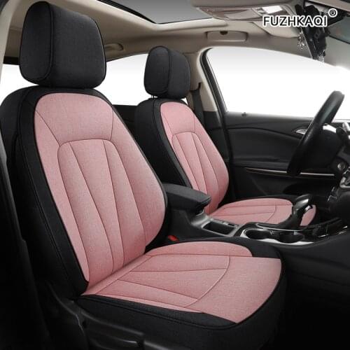 FUZHKAQI Custom FLAX car seat covers For Honda Accord Odyssey FIT CITY Crosstour Crider VEZEL AVANCIER CR-V XR-V civic cover
