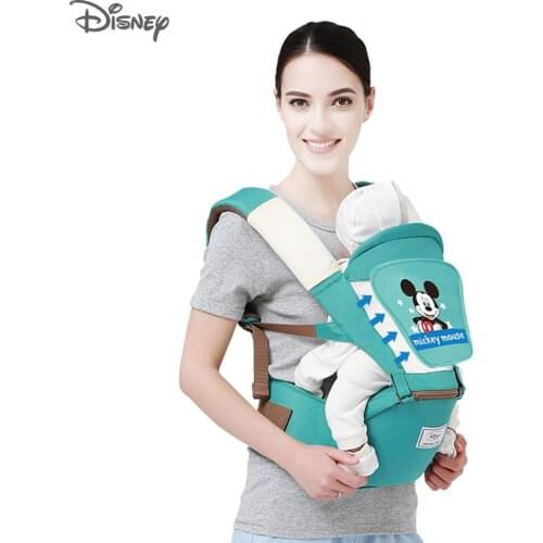 Disney Mouse Ergonomic Baby Backpack Sling Baby Carrier Hipseat Soft Front Facing Kangaroo Baby Travel For Newborns 0-36 Months