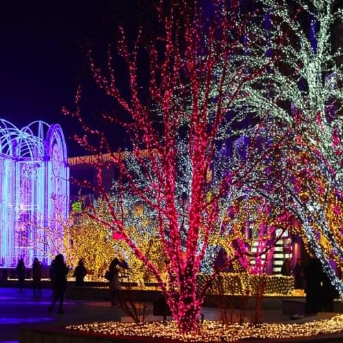 Net Light Fairy String Lights 1.5*1.5M/2*2M/3*2M/6*4M Christmas Party Lamp Holiday Light Garden Lamps Decor Lighting