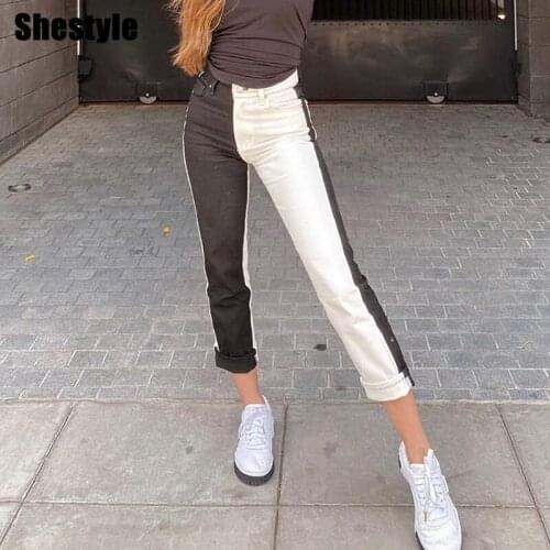 Женские прямые джинсы Grosfairy China At AliExpress