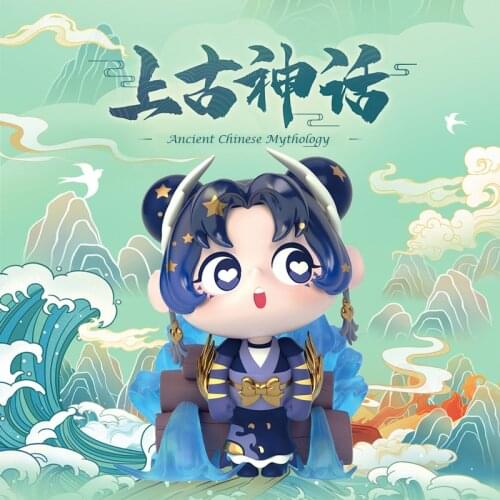Koliliko Ancient Mythology Collection Series Blind Box Shanhaijing Huaxia Culture Random Doll Hand-Held Toys