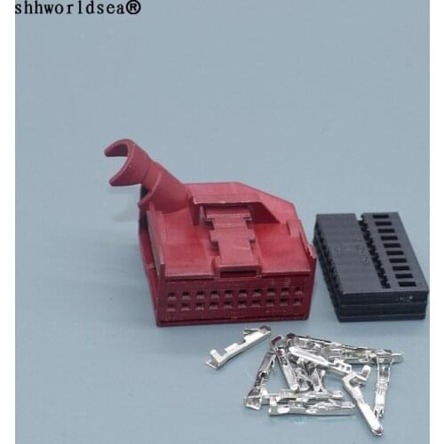 Shhworldsea auto 20pin for VW Audi gateway computer controller plug 8E0 972 420wiring cable plug unsealed connector 8E0972420