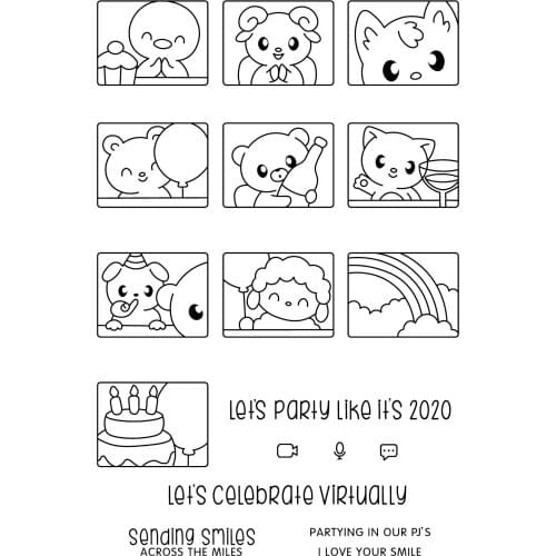 Transparent Clear stamp and cutting dies Animal DIY Silicone Seals Scrapbooking / Card Making/Photo Album Decoration