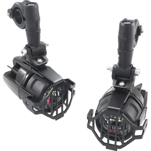 For BMW R1250GS R1200GS G310GS F850GS F900XR Universal Motorcycle Fog Light Assembly LED Auxiliary 40W Driving Passing Fog Lamp