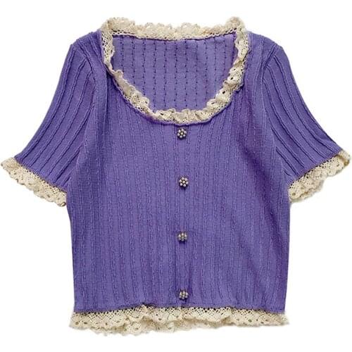 XUANHAO Women's Cropped T-shirts