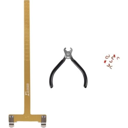 1Set Nocking Point Plier Turning Kit + T Square Ruler Measure Tool Accessories Recurve Bow Archery Shooting Free Shipping