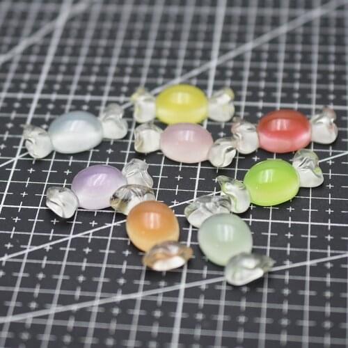 1pcs/lot resin flat back Simulation lovely candy 29mm Cabochons Scrapbooking Hair Bow Center DIY Christmas decration