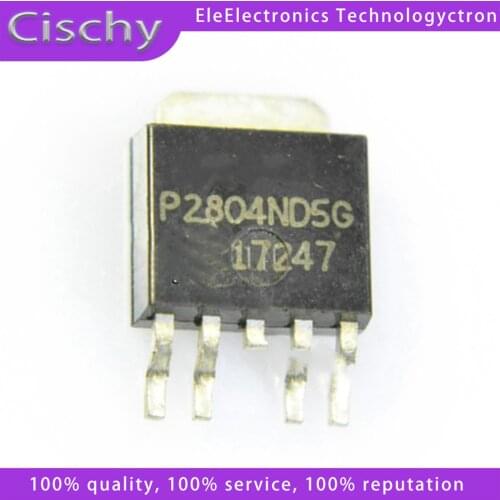10PCS P2804ND5G P2804N P2804 TO-252-5