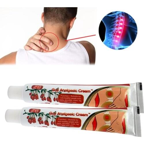 20g Goji Analgesic Cream Suitable For Relief Back Pain Ointment Rheumatoid Joint Muscle Pain Balm Chinese Medical Patch Care