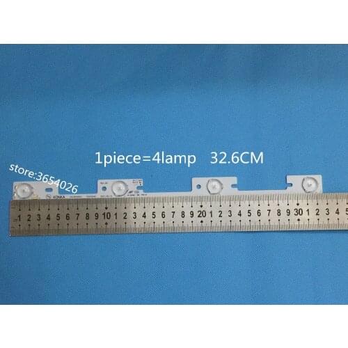 5Pieces/lot LED backlight bar for KONKA KDL39SS662U 35018339 327mm 4 LEDs( 1 LED 6V)